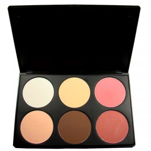 Paleta Blush/contorno e iluminador #2(Frete Grátis)