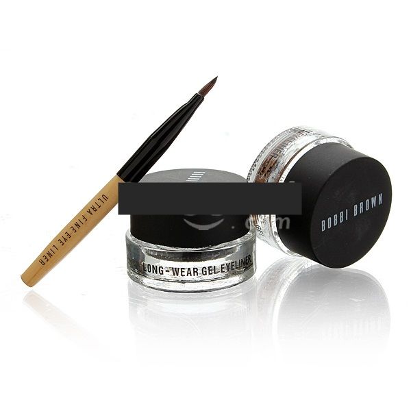 Bobbi Brown delineador gel preto e marrom + aplicador